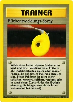 Rückentwicklungs-Spray