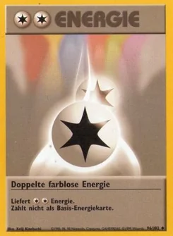 Doppelte farblose Energie