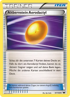 Old Amber Aerodactyl