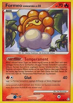 Castform Sunny Form