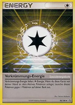 Verkrümmungs-Energie