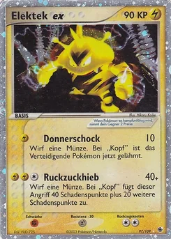 Electabuzz ex