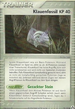 Claw Fossil