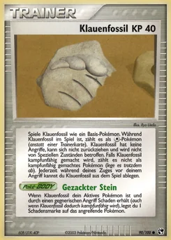Claw Fossil