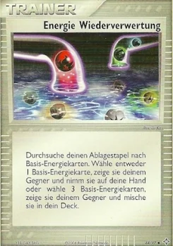 Energie Wiederverwertung