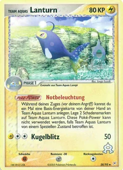 Team Aqua's Lanturn