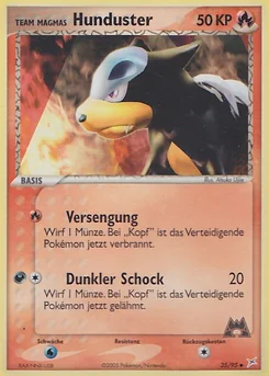 Team Magma's Houndour