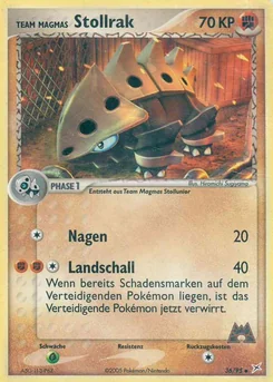 Team Magma's Lairon