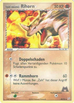Team Magma's Rhyhorn