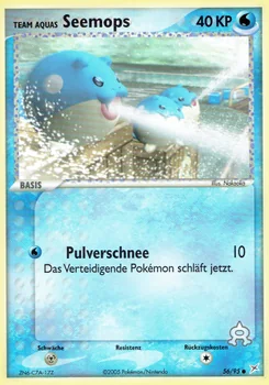 Team Aqua's Spheal