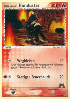 Team Magma's Houndour