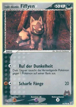 Team Magma's Poochyena