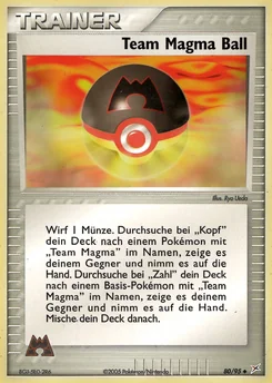 Team Magma Ball