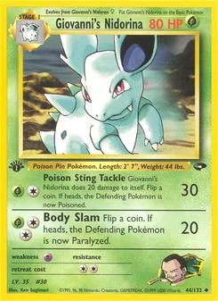 Giovanni's Nidorina