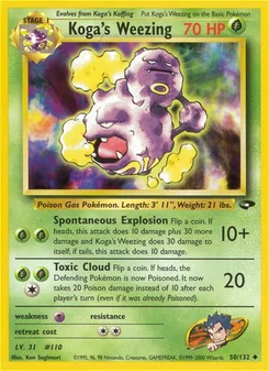 Koga's Weezing