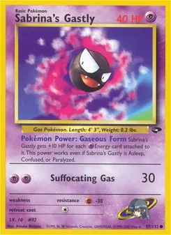 Sabrina's Gastly