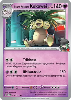 Team Rocket's Exeggutor
