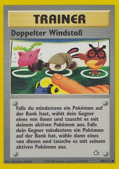 Doppelter Windstoß