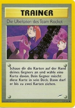 Team Rocket's Evil Deeds