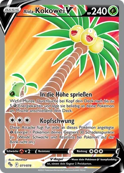 Alolan Exeggutor V
