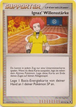 Ignaz' Willensstärke
