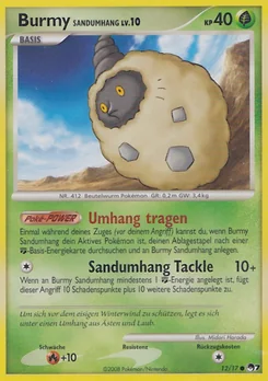 Burmy Sandy Cloak