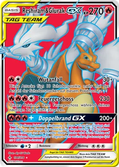 Reshiram & Charizard-GX