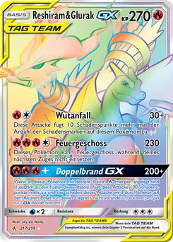 Reshiram & Charizard-GX