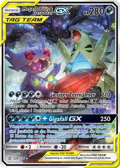 Mega Sableye & Tyranitar-GX