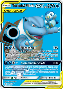 Blastoise & Piplup-GX
