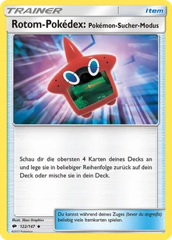 Rotom Dex Poké Finder Mode