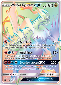 White Kyurem-GX