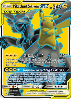Pikachu & Zekrom-GX