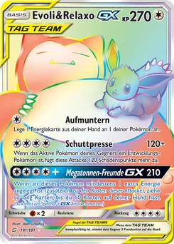 Eevee & Snorlax-GX