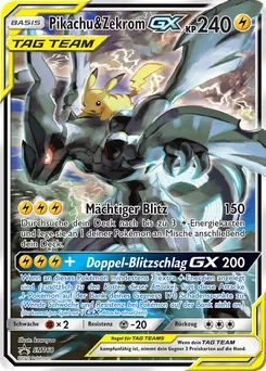 Pikachu & Zekrom-GX