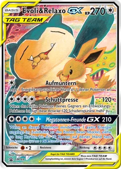 Eevee & Snorlax-GX
