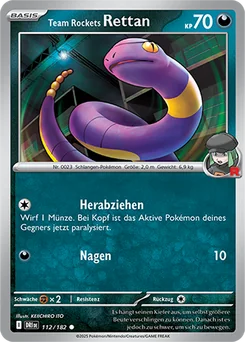 Team Rocket's Ekans