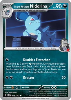 Team Rocket's Nidorina