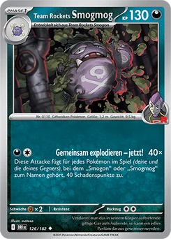Team Rocket's Weezing
