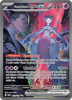 Team Rocket's Mewtwo ex