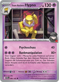 Team Rocket's Hypno
