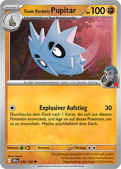 Team Rocket's Pupitar