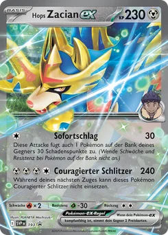 Hop's Zacian ex