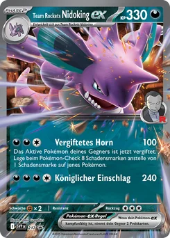 Team Rocket's Nidoking ex
