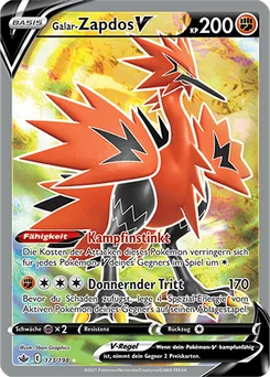 Galarian Zapdos V