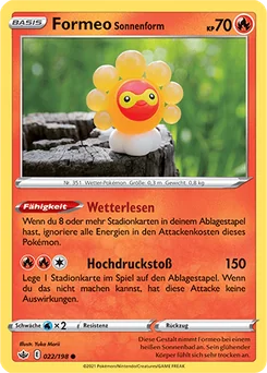 Castform Sunny Form