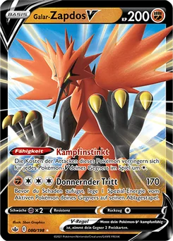 Galarian Zapdos V