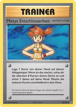 Misty's Determination
