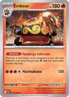 Emboar — Holofoil