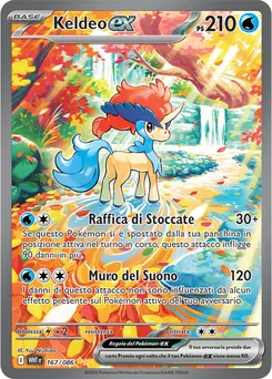 Keldeo ex — Holofoil
